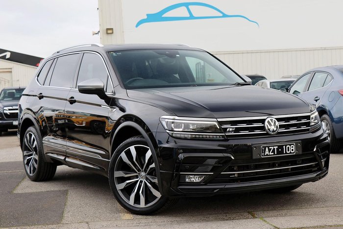 2019 Volkswagen Tiguan 162TSI Highline Allspace 5N MY19.5 Four Wheel Drive Deep Black