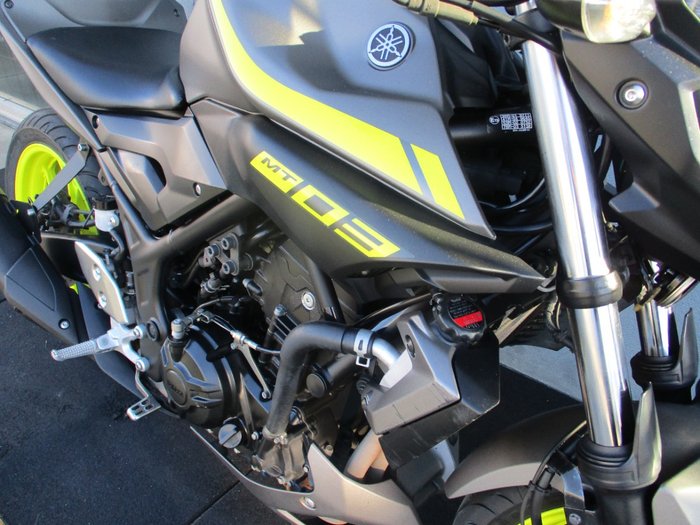 2018 Yamaha MT-03 (MT03LA) (ABS) GREY