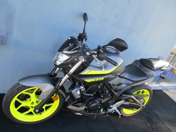 2018 Yamaha MT-03 (MT03LA) (ABS) GREY