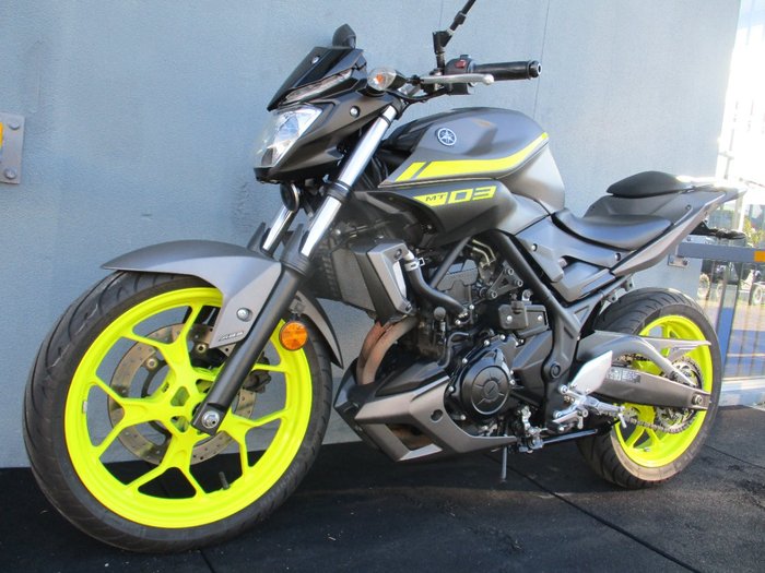 2018 Yamaha MT-03 (MT03LA) (ABS) GREY