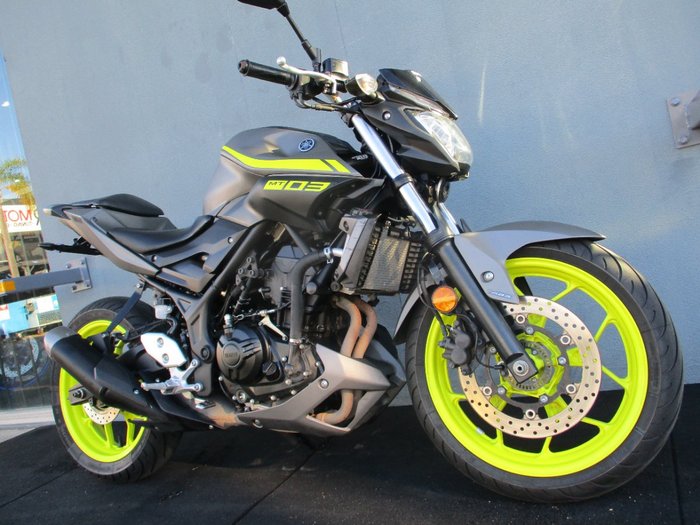 2018 Yamaha MT-03 (MT03LA) (ABS) GREY