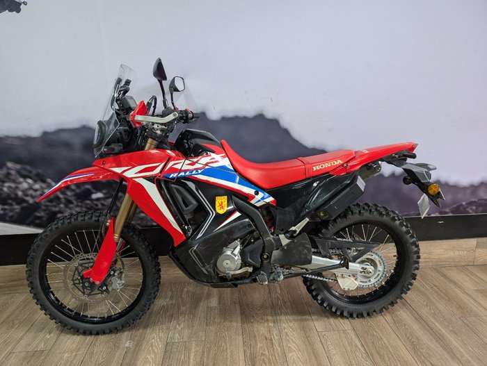 2023 Honda CRF300LRA RALLY RED