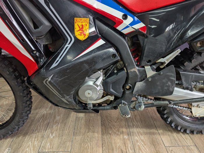 2023 Honda CRF300LRA RALLY RED