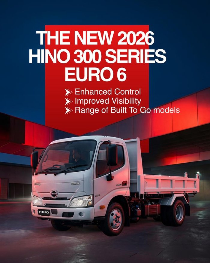 2026 Hino 300 Series 716 Tipper Pro