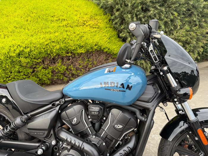 2025 Indian 2025 Indian 1250CC Sport Scout Limited with Tech STORM BLUE
