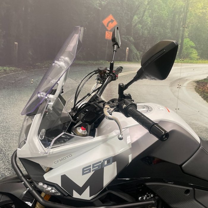 2023 CFMOTO 650MT ABS NEBULA WHITE