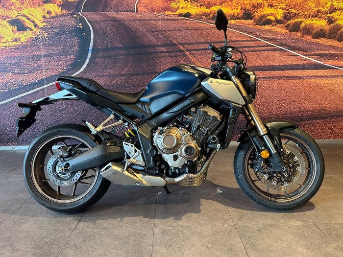 2022 Honda CB650R CB Blue