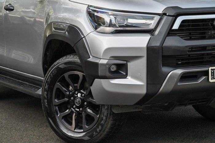 2021 Toyota Hilux Rogue GUN126R 4X4 Dual Range Silver Sky