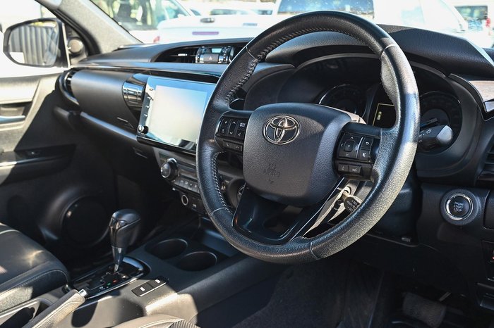 2021 Toyota Hilux Rogue GUN126R 4X4 Dual Range Silver Sky