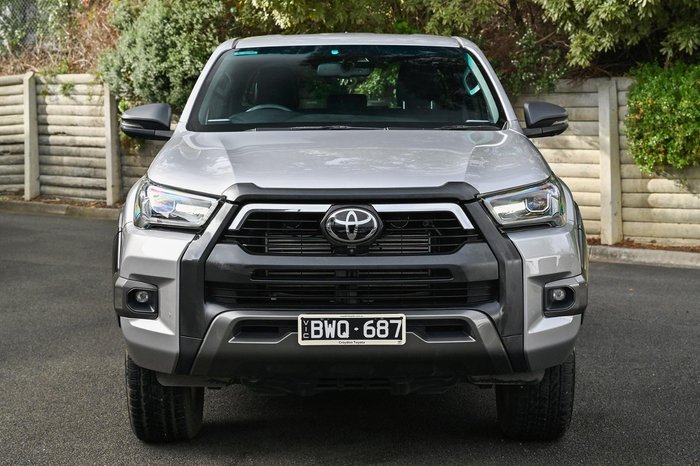 2021 Toyota Hilux Rogue GUN126R 4X4 Dual Range Silver Sky