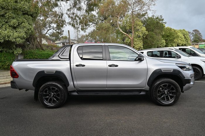 2021 Toyota Hilux Rogue GUN126R 4X4 Dual Range Silver Sky