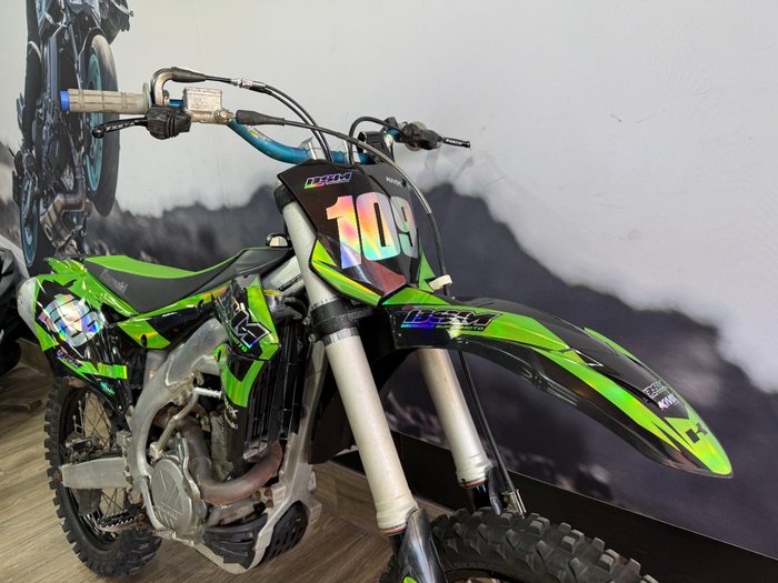 2016 Kawasaki KX450F GREEN