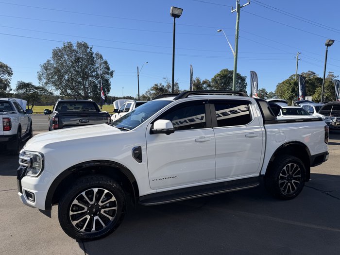 2024 Ford Ranger Platinum MY25.25 4X4 Dual Range Arctic White