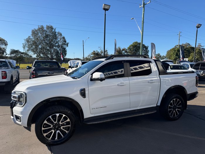 2024 Ford Ranger Platinum MY25.25 4X4 Dual Range Arctic White