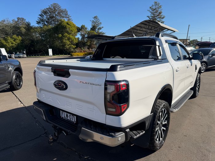 2024 Ford Ranger Platinum MY25.25 4X4 Dual Range Arctic White