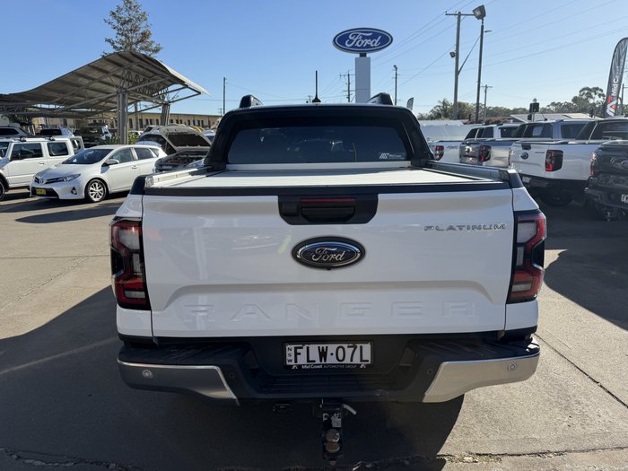2024 Ford Ranger Platinum MY25.25 4X4 Dual Range Arctic White