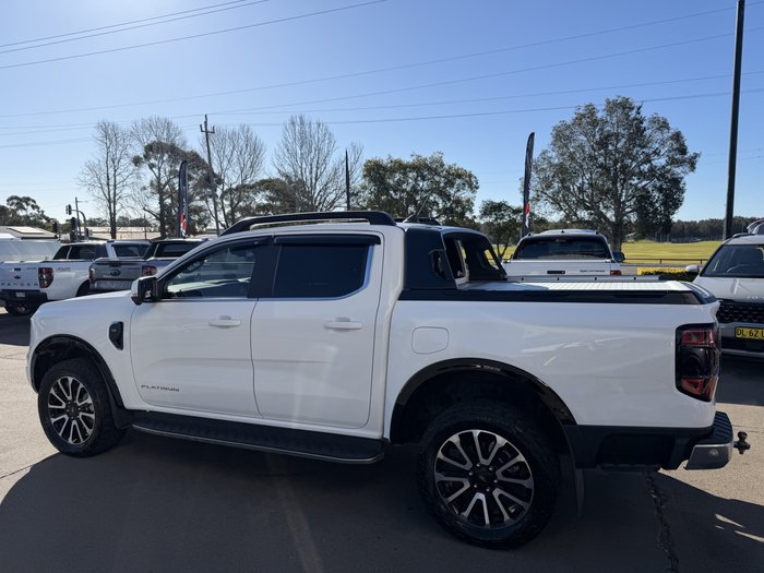 2024 Ford Ranger Platinum MY25.25 4X4 Dual Range Arctic White