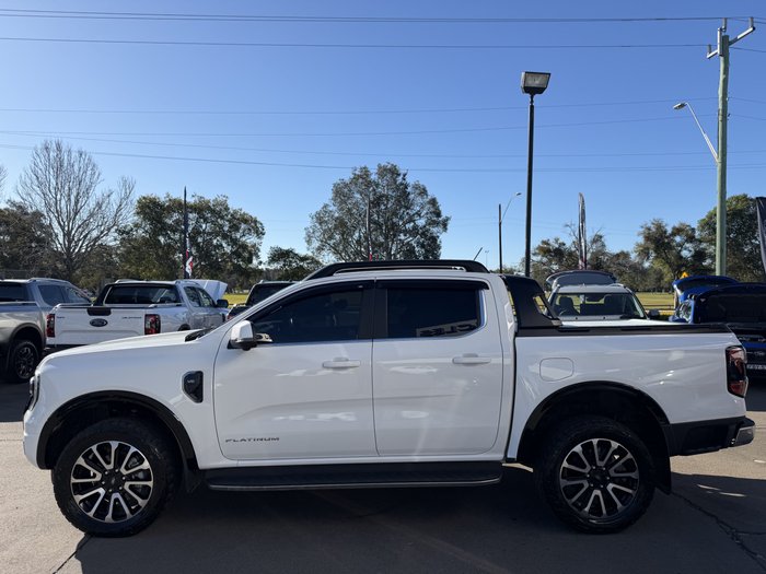 2024 Ford Ranger Platinum MY25.25 4X4 Dual Range Arctic White