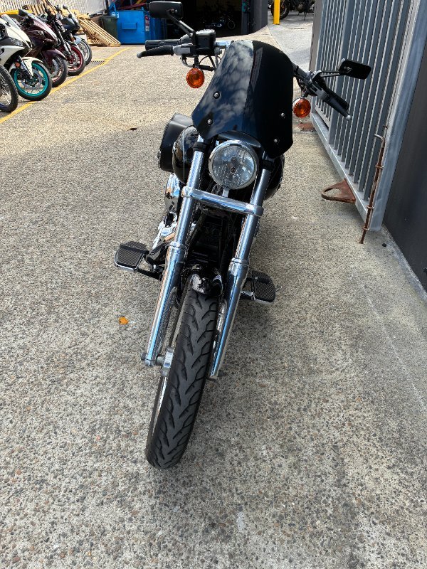2012 HARLEY-DAVIDSON FXDC DYNA SUPER GLIDE CUSTOM BLACK