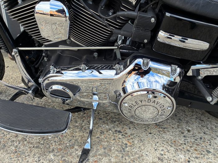 2012 HARLEY-DAVIDSON FXDC DYNA SUPER GLIDE CUSTOM BLACK
