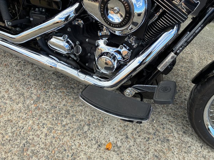 2012 HARLEY-DAVIDSON FXDC DYNA SUPER GLIDE CUSTOM BLACK