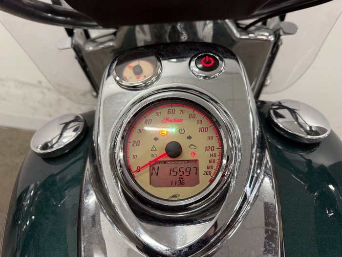 2019 Indian SPRINGFIELD MetallicJADEGreen/BLACK