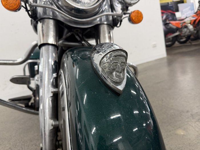 2019 Indian SPRINGFIELD MetallicJADEGreen/BLACK