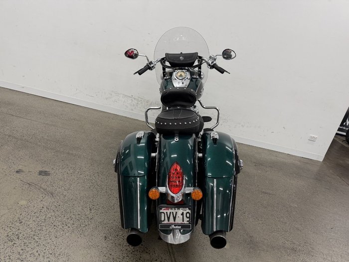 2019 Indian SPRINGFIELD MetallicJADEGreen/BLACK