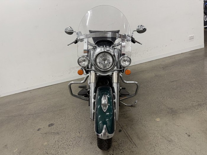 2019 Indian SPRINGFIELD MetallicJADEGreen/BLACK