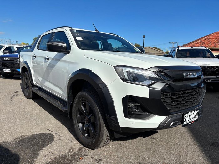 2026 Isuzu D-MAX X-TERRAIN MY25.5 4X4 Dual Range Mineral White