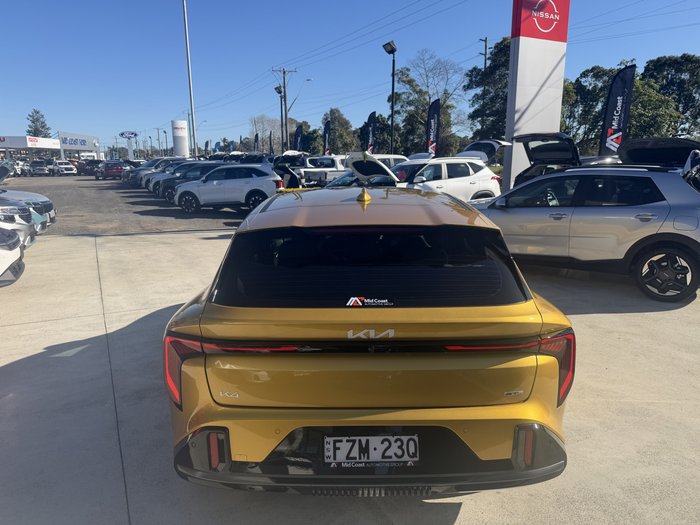 2025 Kia K4 GT-Line CL4m MY26 Sparkling Yellow (sport+ & Gt-line Hatch Only)