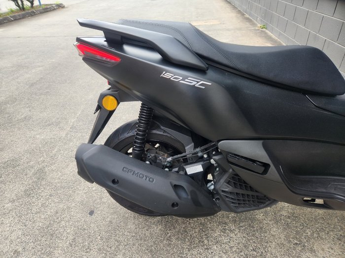 2025 CFMOTO 2025 CF MOTO 150CC 150SC GEM BLACK