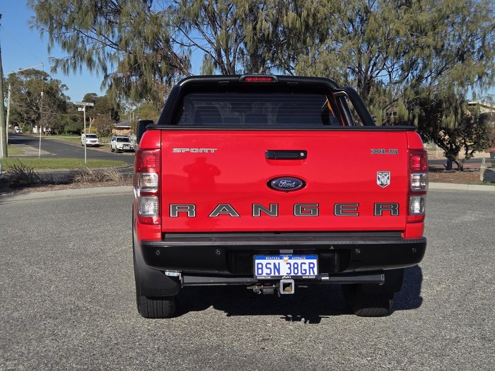 2021 Ford Ranger XLS PX MkIII MY21.25 4X4 Dual Range True Red