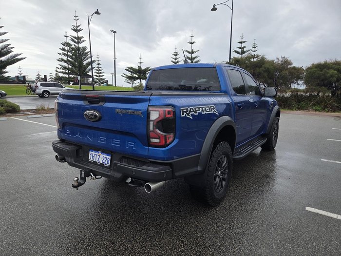 2023 Ford Ranger Raptor MY22 4X4 Dual Range Blue Lightning