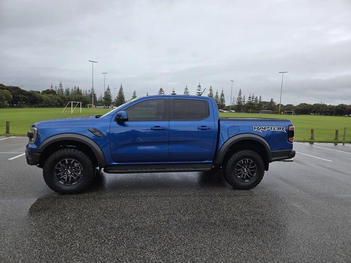 2023 Ford Ranger Raptor MY22 4X4 Dual Range Blue Lightning
