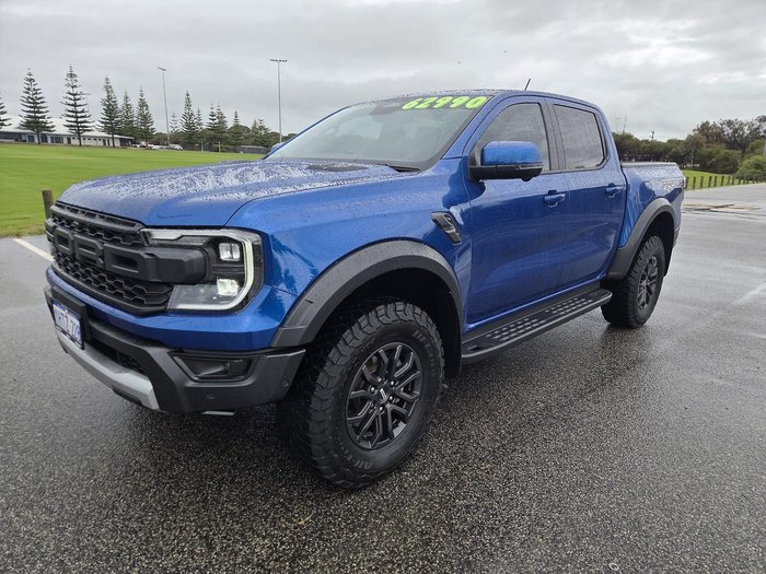 2023 Ford Ranger Raptor MY22 4X4 Dual Range Blue Lightning