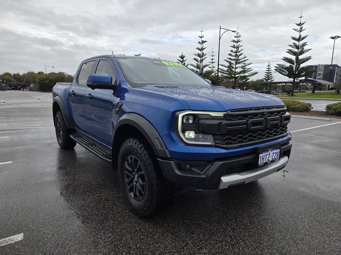 2023 Ford Ranger Raptor MY22 4X4 Dual Range Blue Lightning