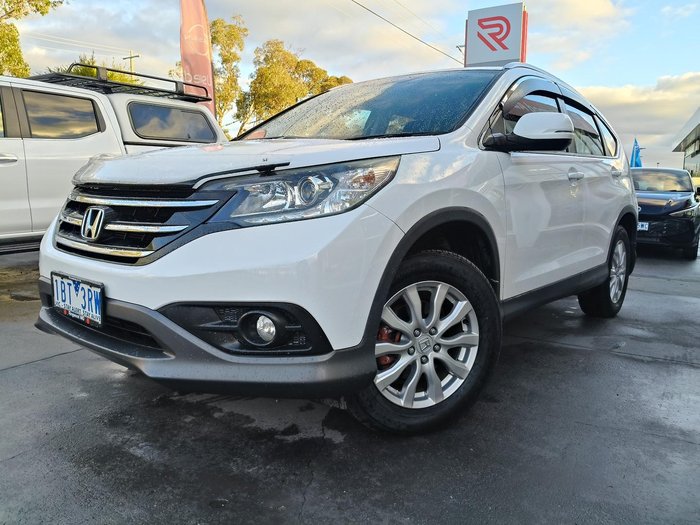 2013 Honda CR-V VTi RM MY14 4X4 On Demand White Orchid