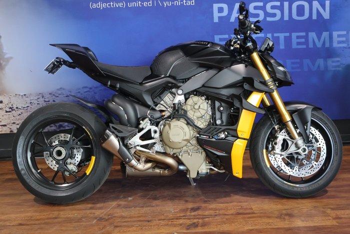 2022 Ducati 2022 Ducati 1100CC STREETFIGHTER V4 S SPORTS Black