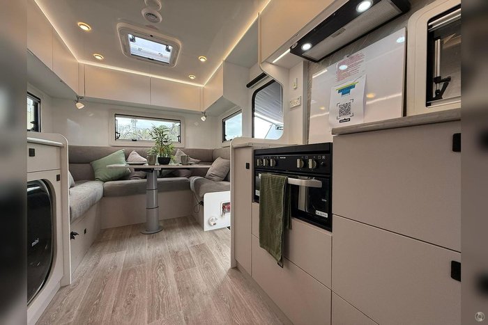 2026 Goldstar RV 23' Tourer Rear Club Lounge