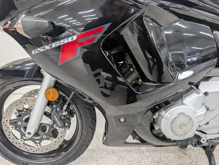 2008 Suzuki GSX650F Black