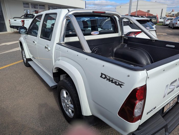 2011 Isuzu D-MAX LS High Ride MY11 4x2 Alpine White