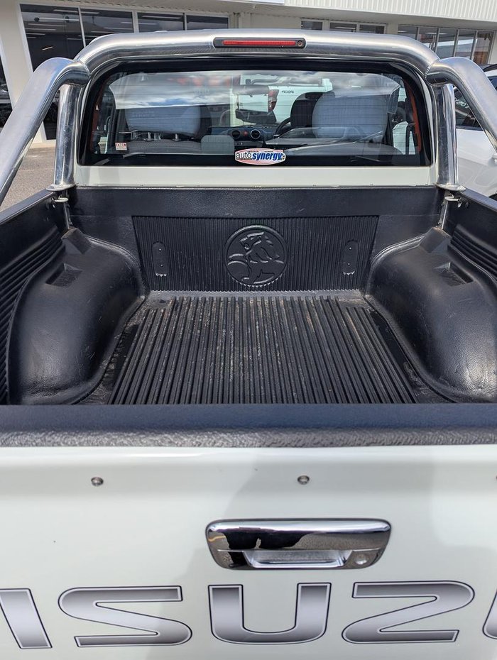 2011 Isuzu D-MAX LS High Ride MY11 4x2 Alpine White