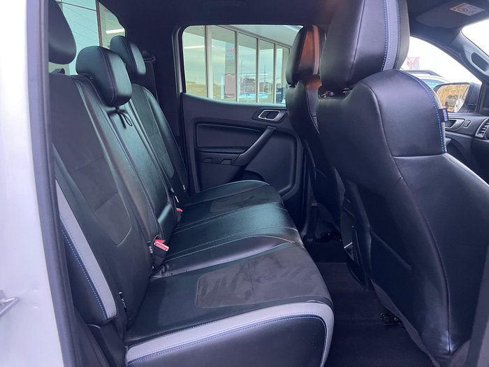 2021 Ford Ranger Raptor PX MkIII MY21.25 4X4 Dual Range Arctic White