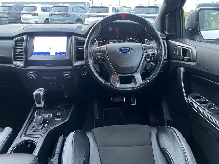 2021 Ford Ranger Raptor PX MkIII MY21.25 4X4 Dual Range Arctic White