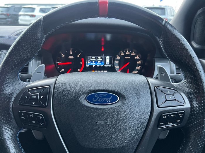 2021 Ford Ranger Raptor PX MkIII MY21.25 4X4 Dual Range Arctic White