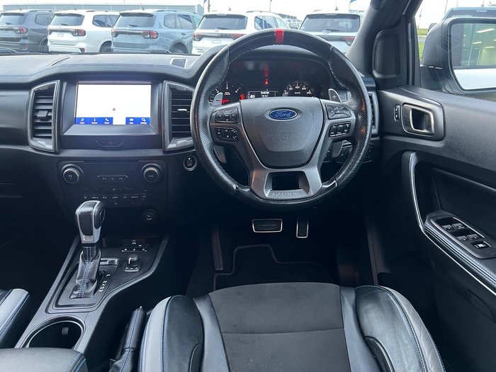 2021 Ford Ranger Raptor PX MkIII MY21.25 4X4 Dual Range Arctic White