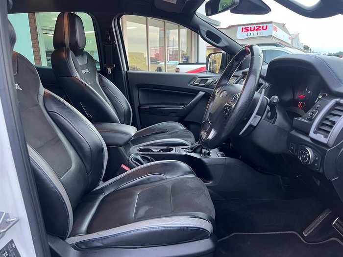 2021 Ford Ranger Raptor PX MkIII MY21.25 4X4 Dual Range Arctic White