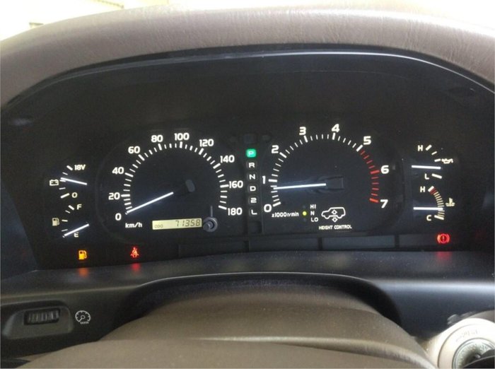 2001 Toyota Landcruiser VX Limited