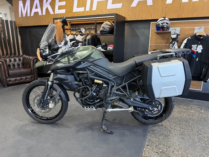 2014 Triumph TIGER 800 ABS Green